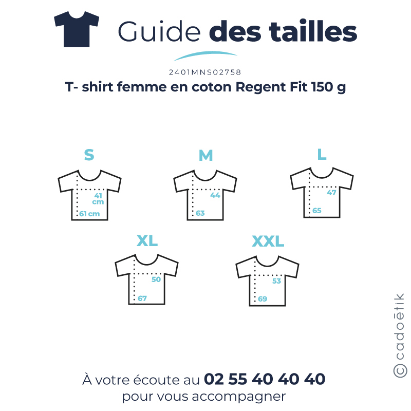 T- shirt femme en coton Regent Fit 150 g_5
