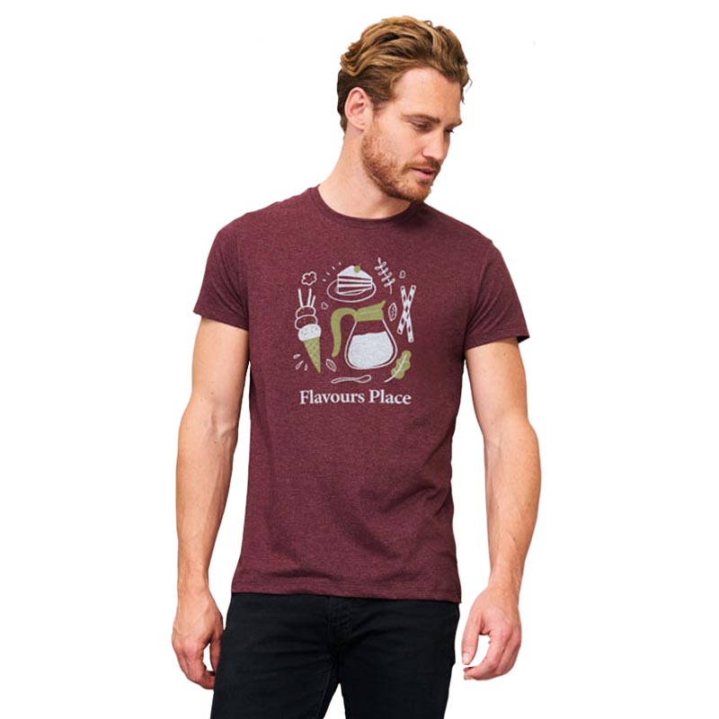 T-shirt publicitaire homme en coton Regent Fit 150 g - Textile promotionnel