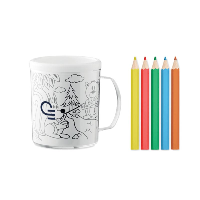Goodies originaux - Mug avec set de coloriage Painty_1