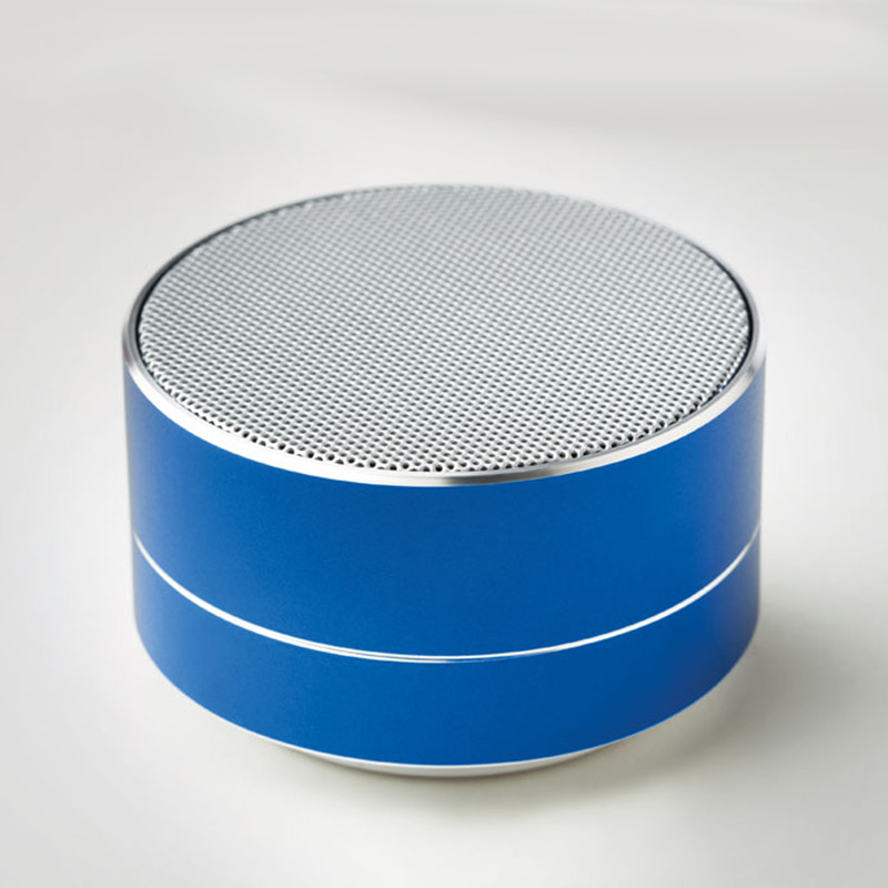 Cadeau publicitaire - Enceinte Bluetooth® personnalisée rond Sound