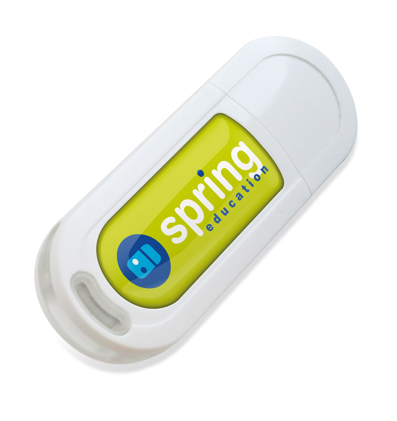 Cadeau promotionnel - Clé USB publicitaire écologique Ecospring