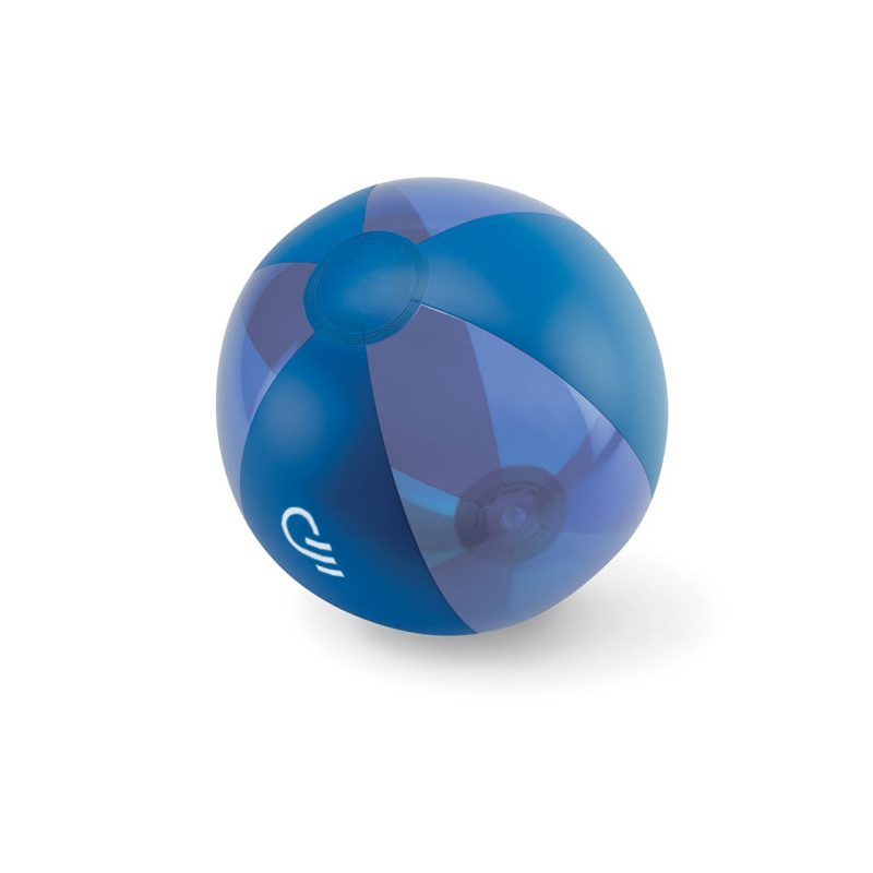 Ballon de plage publicitaire Aquatime bleu - Cadeau promotionnel