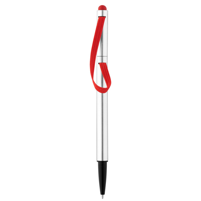 Stylo-stylet publicitaire Stretch - stylo-stylet personnalisable noir