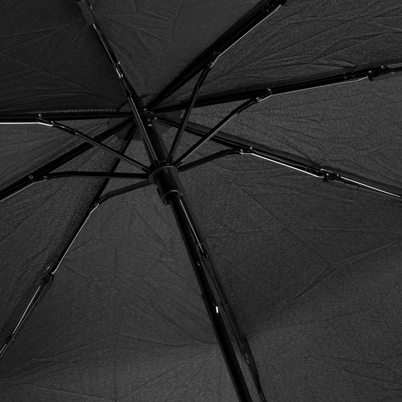 Parapluie pliable en rPET GRS et bois Puck_4