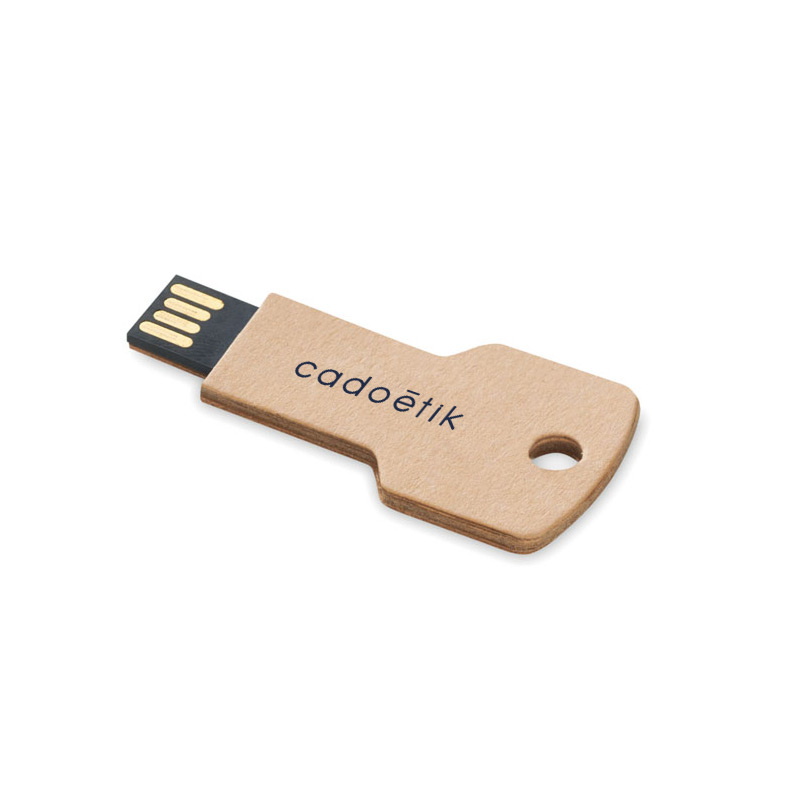 Clé USB publicitaire - Clé USB en papier Kraftech 2_1