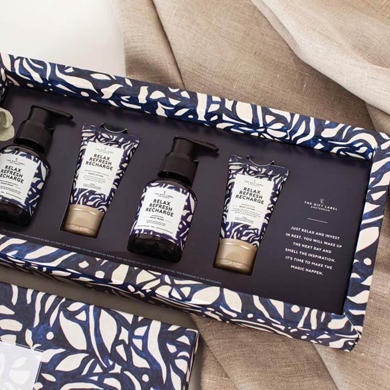 Coffret cosmétiques The Gift Label Relax Refresh Recharge_4