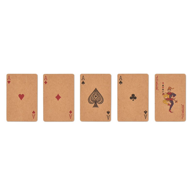 Set de 2 jeux de 54 cartes en papier recyclé Aruba Duo_2