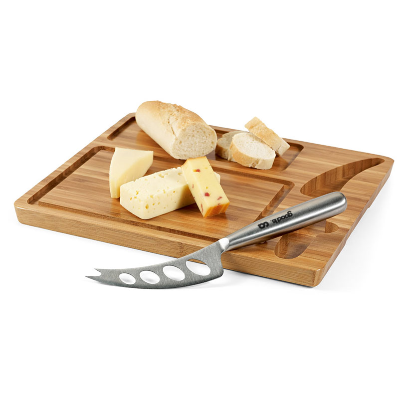 Cadeau d'entreprise écologique - Plateau à fromage personnalisé Souris