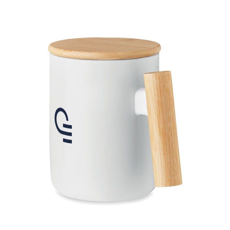 Mug en porcelaine et bambou Majest 380 mL_1