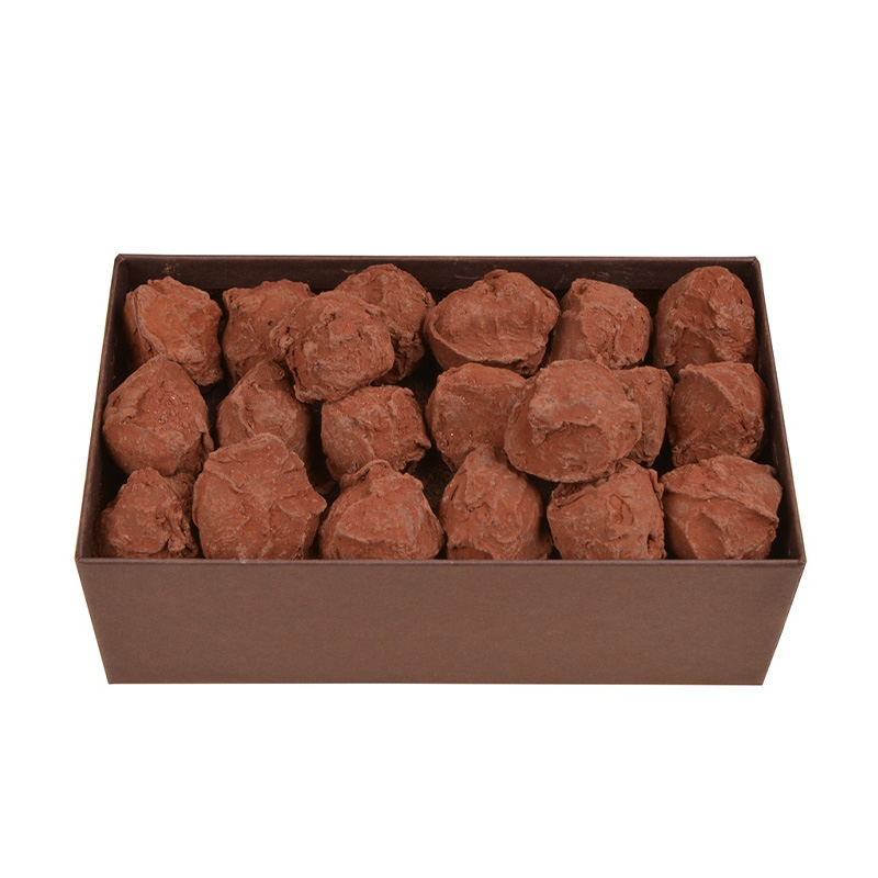 Chocolat publicitaire - Boîte de chocolats personnalisable Truffes 400 g