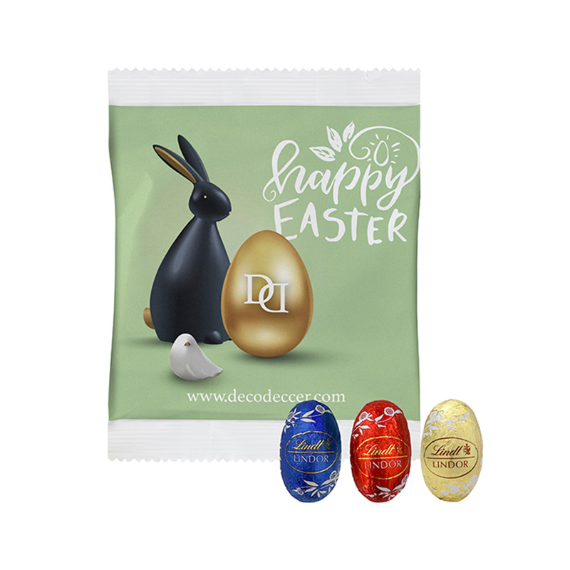 Sachet en papier certifié de 3 œufs en chocolat Lindor_3
