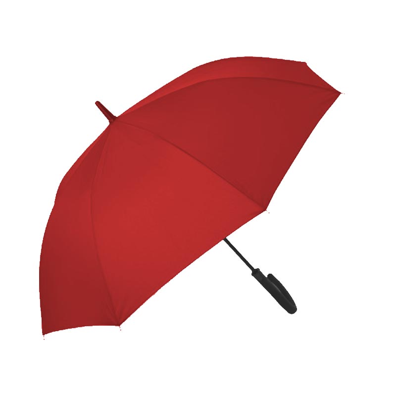 parapluie publicitaire droit rainy rouge