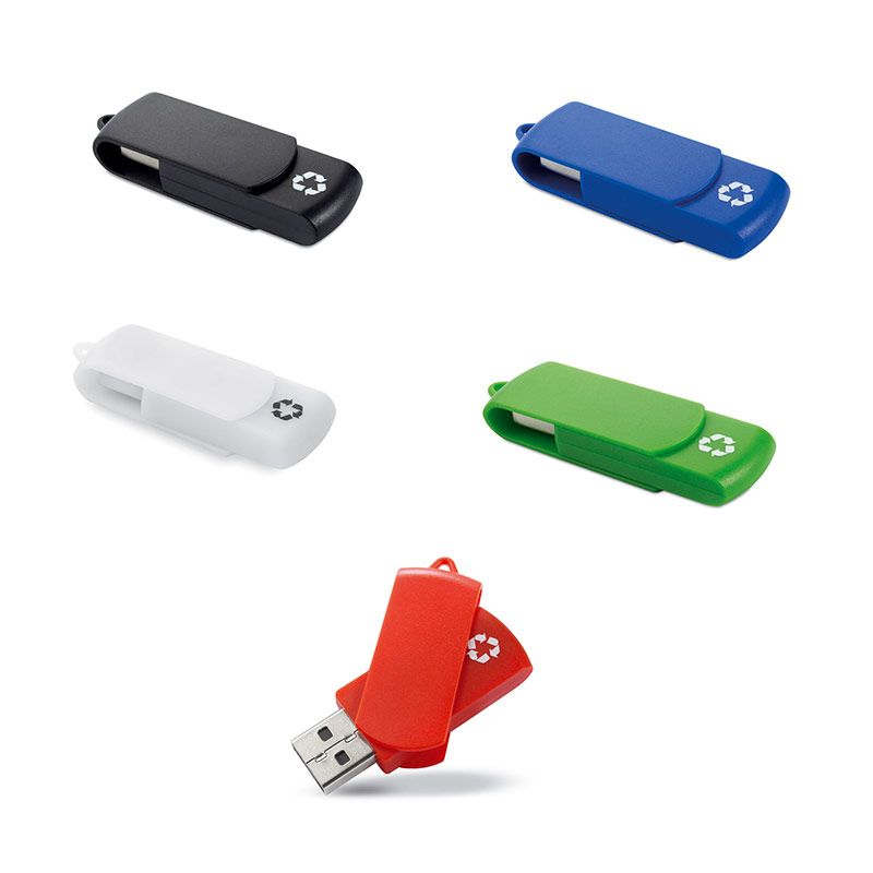 Cadeau publicitaire écologique - Clé USB publicitaire écologique Recycloflash