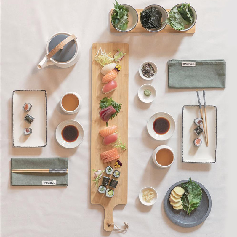Set de préparation à sushis 8 pièces Ukiyo_4