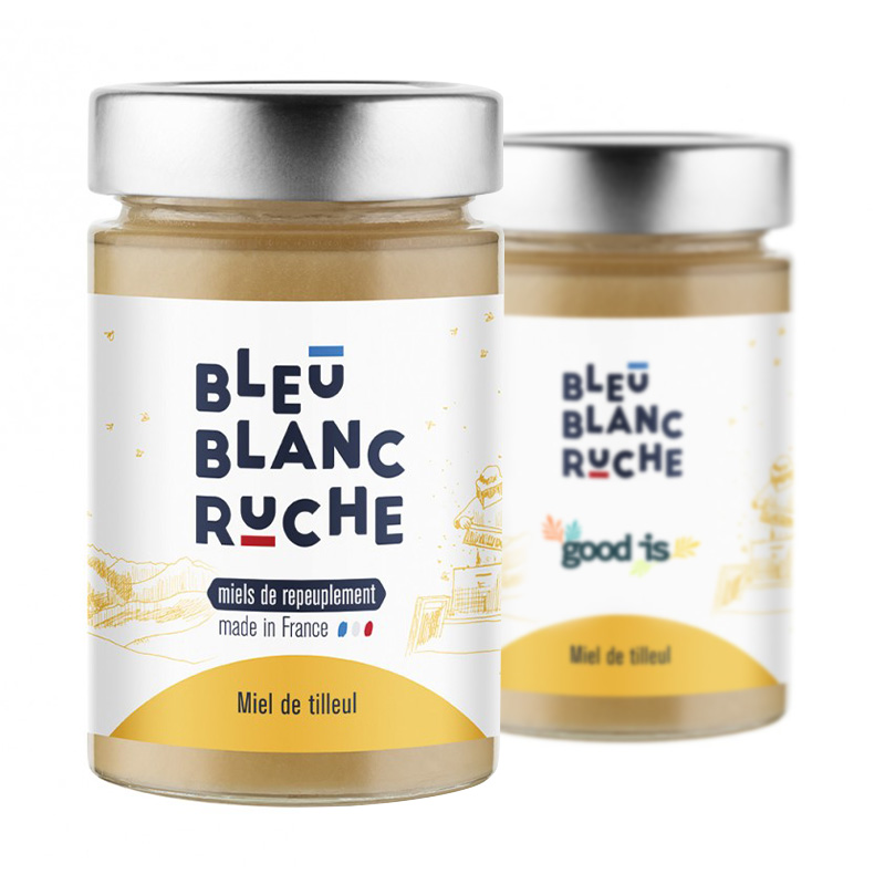 Miel de tilleul Bleu blanc Ruche - goodies 3