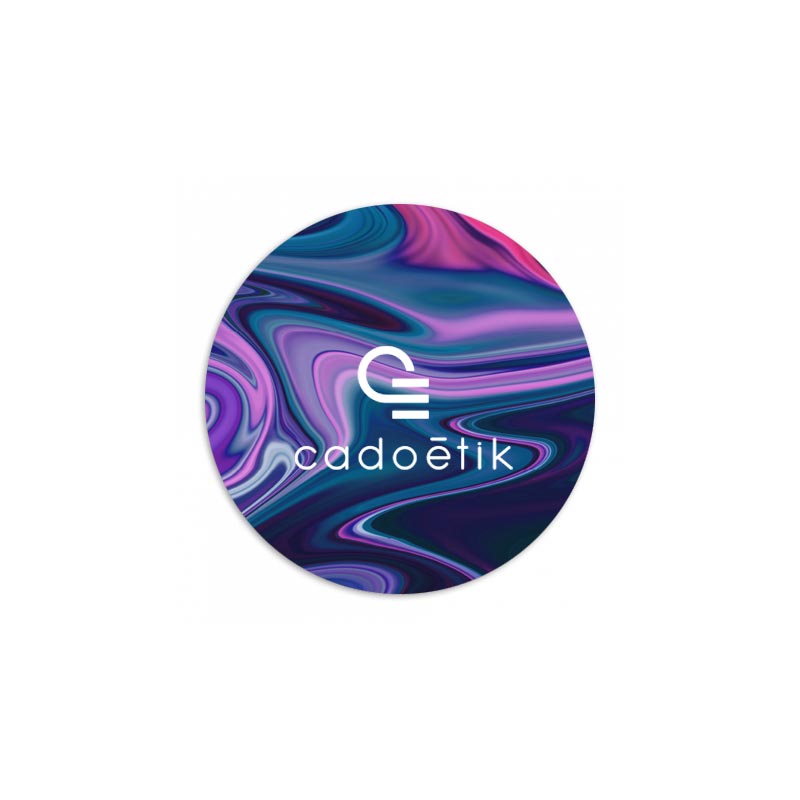 Objet publicitaire sur-mesure - Badge personnalisable pour textile < 14 cm²