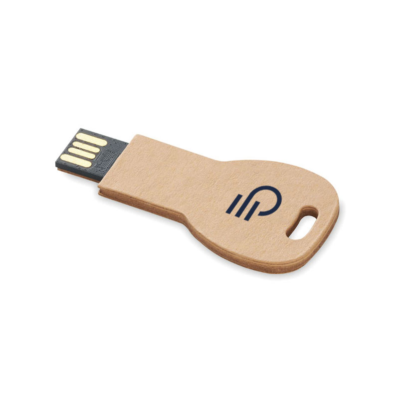 Clé USB en papier Kraftech_1