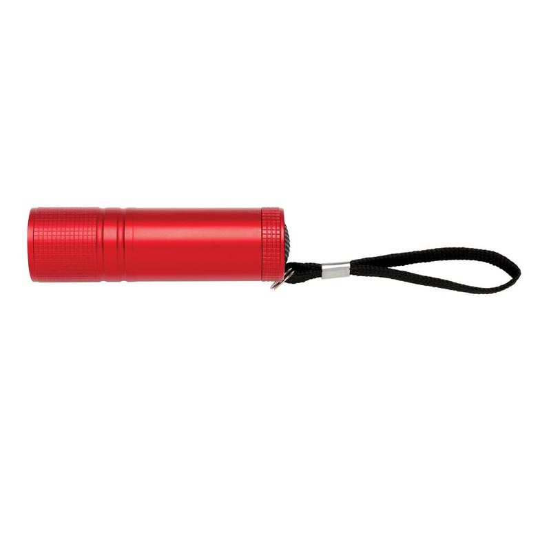 Lampe torche personnalisable COB Fortissimo - rouge