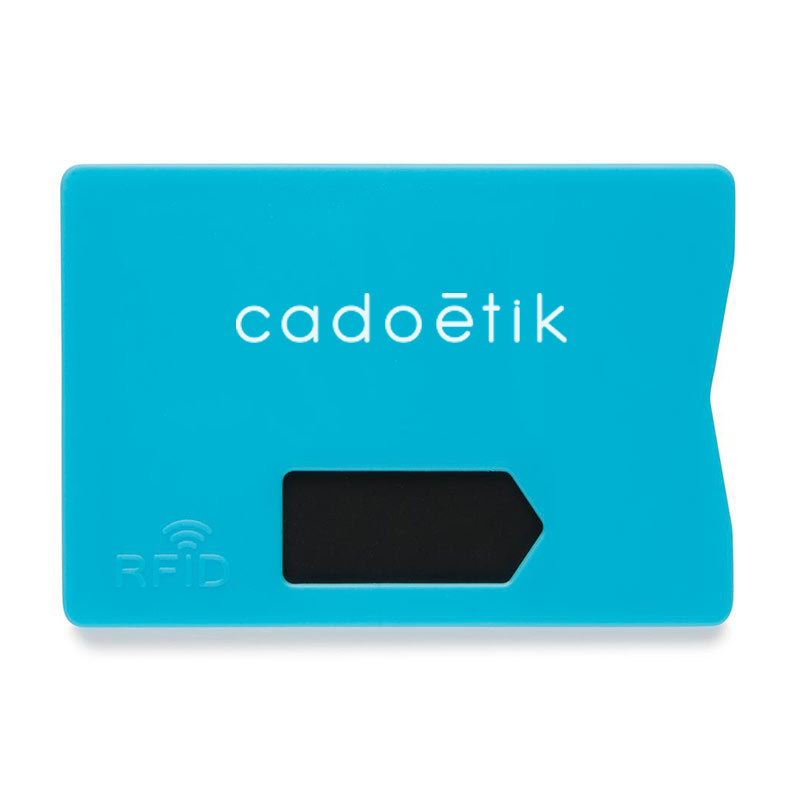 Porte-cartes publicitaire RFID