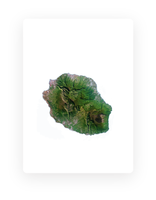 carte La Réunion