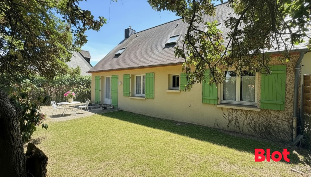 A VENDRE par BLOT à CHAVAGNE - Maison traditionnelle - 6 pièces -4 chambres - Idéal Famille