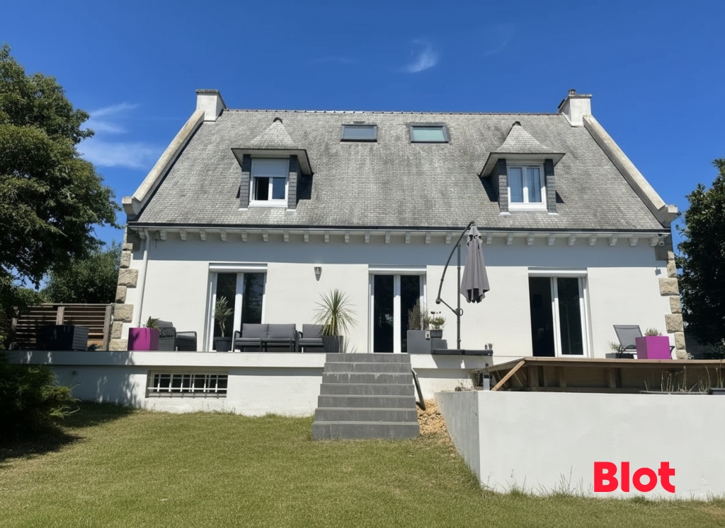 À VENDRE SAINT MELOIR DES ONDES - MAISON TRADITIONNELLE - VUE MER