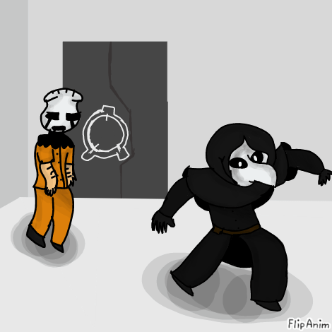 when scp-049 is bored. - FlipAnim