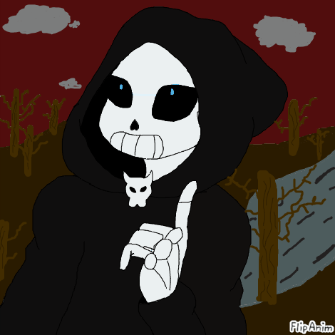 Reaper Sans - FlipAnim