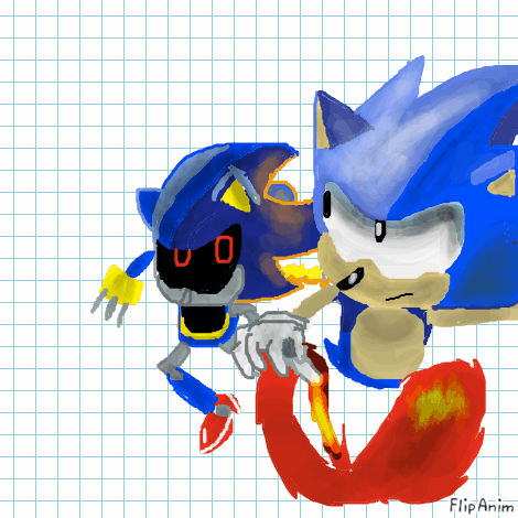 metal sonic 3 - FlipAnim