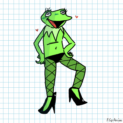 kermit but cursed - FlipAnim