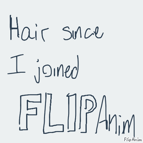 Hair changes since 2018 - FlipAnim