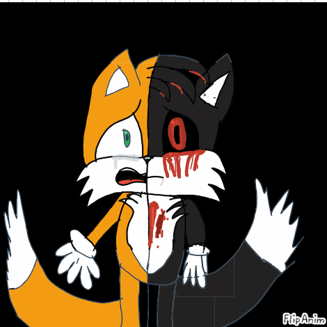 How to DRAW TAILS.EXE [ Draw and Color ] 