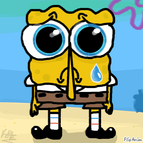 ART] Sad Spongebob