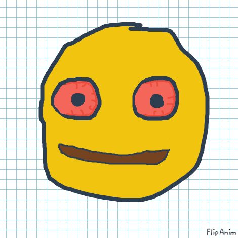 I drew my Oc as a cursed emoji