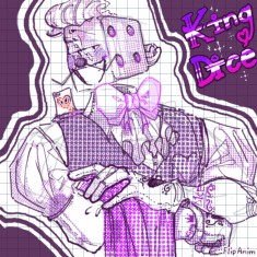 Human King Dice - FlipAnim