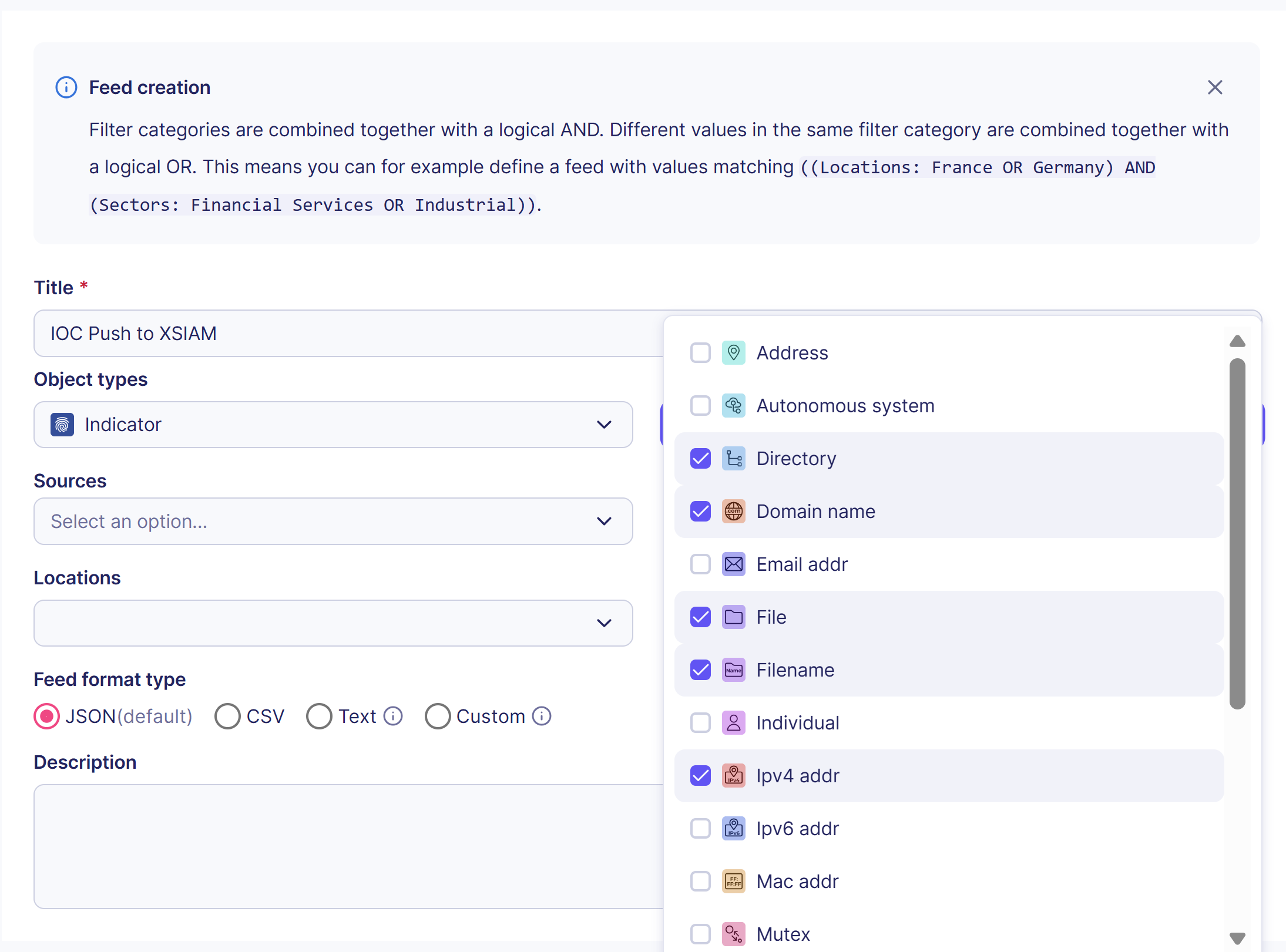 xsiam_custom_feed