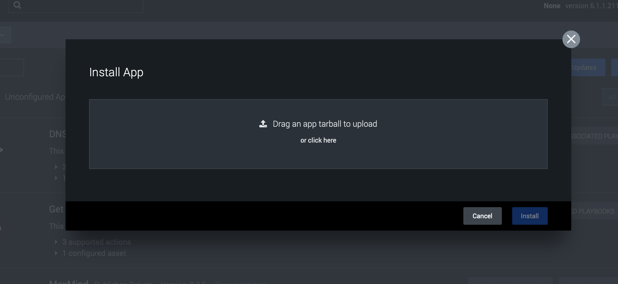View of Sekoia.io integration in Splunbase