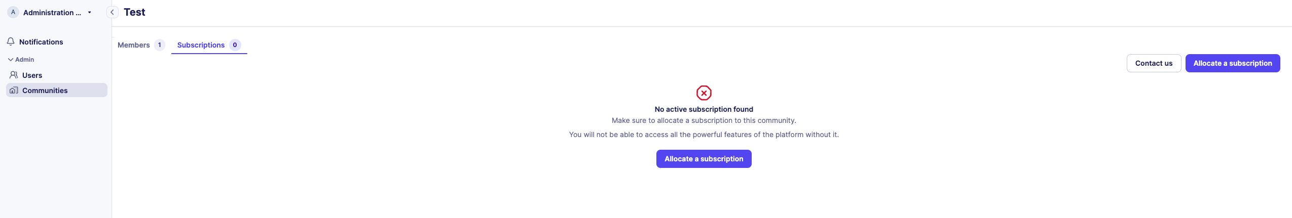 allocate