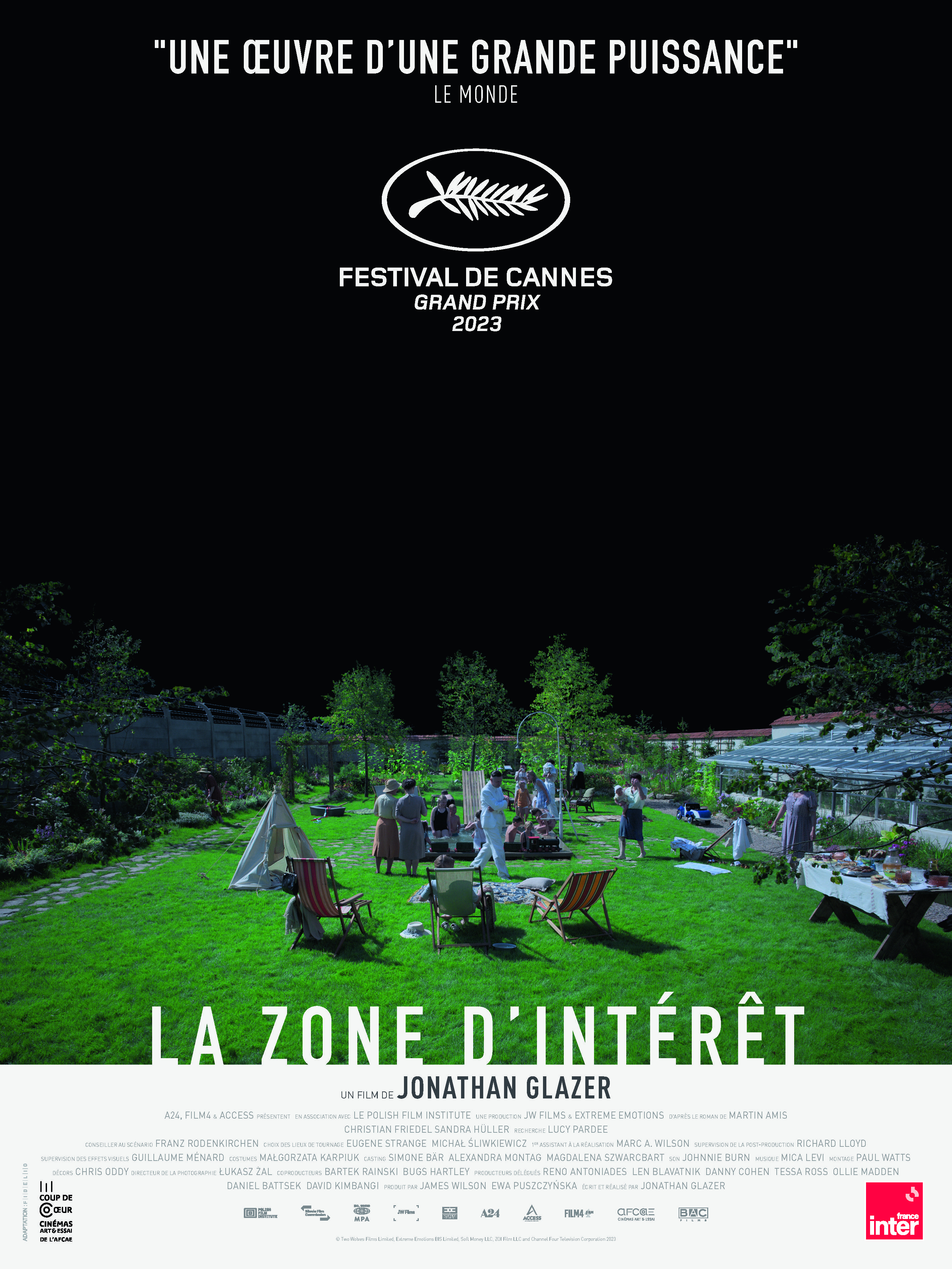 poster de LA ZONE D'INTERET