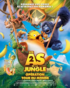 poster de Les as de la jungle 2 : Opération tour du monde