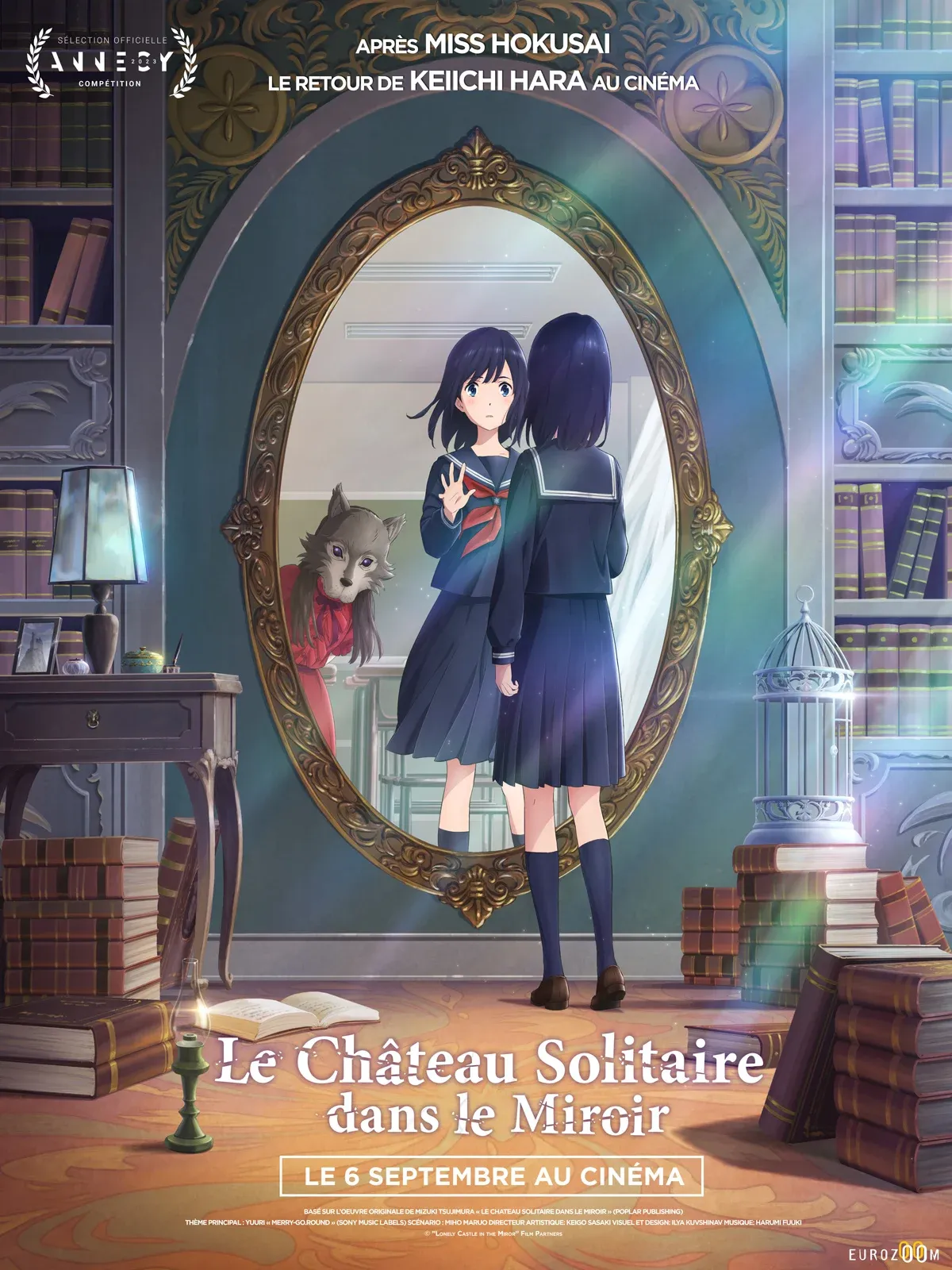 poster de Le château solitaire dans le miroir