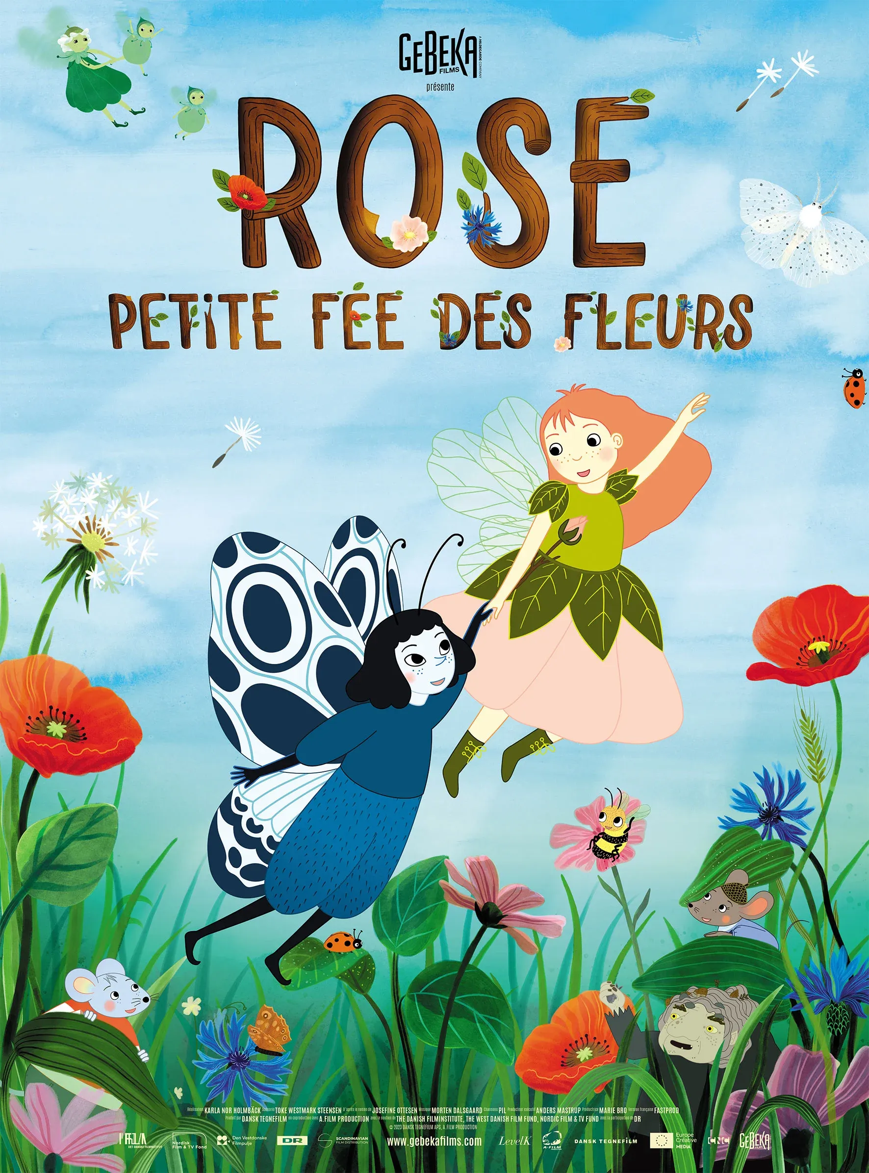 poster de Rose, petite fée des fleurs
