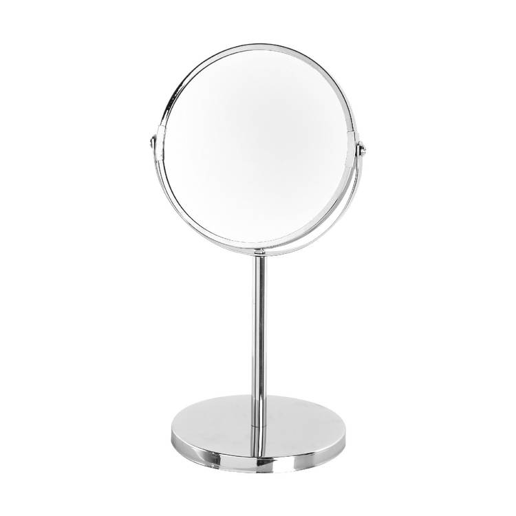 specchio trucco,Versione europea dello specchio per il trucco desktop da 8 pollici a doppia faccia pieghevole specchio ingranditore dieci volte ingrandito per la casa 