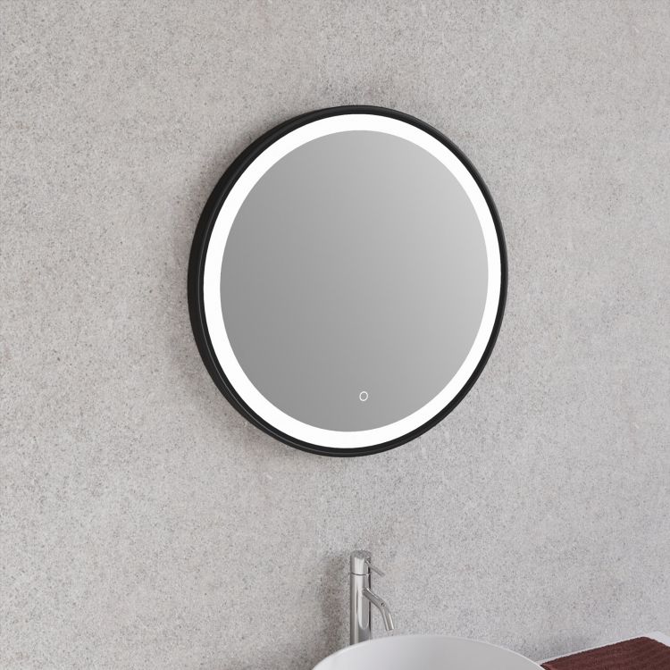 60 * 100cm 23W 6000K + IP67 bianco freddo Specchio bagno con luce Specchio bagno 