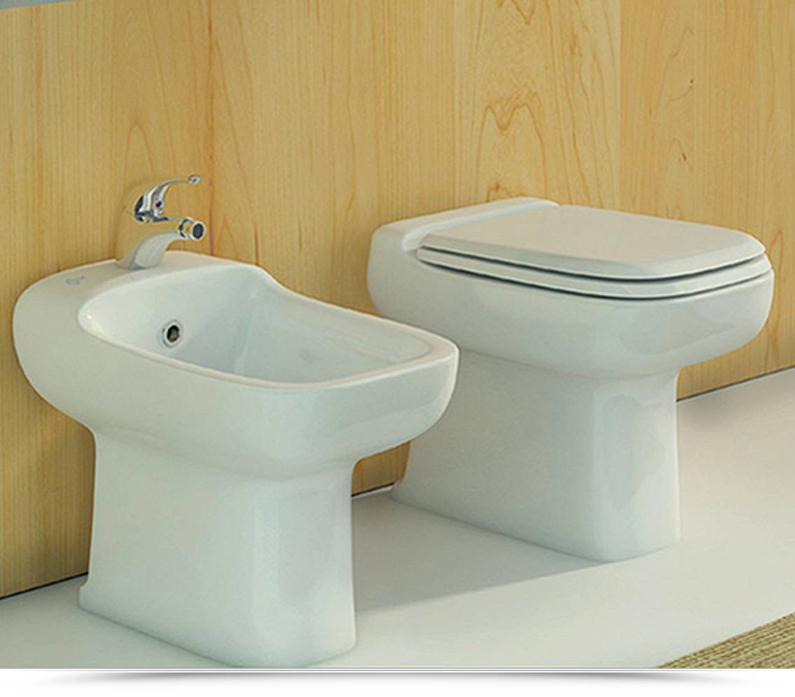 Ideal Copri wc water sedile per serie Conca Ideal Standard bianco euro legno 