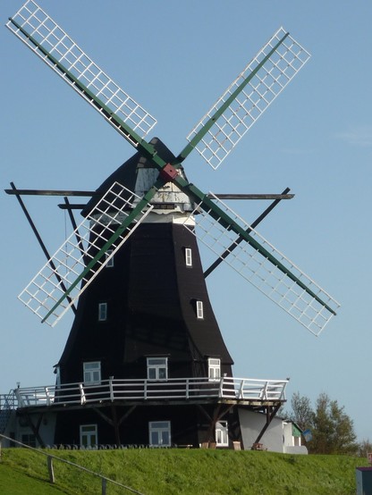 Norderwindmühle auf Pellworm. 