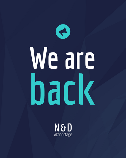 We are back! 