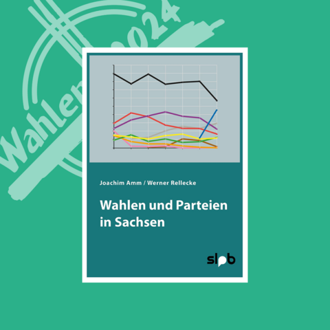 Buchcover Wahlen und Parteien in Sachsen