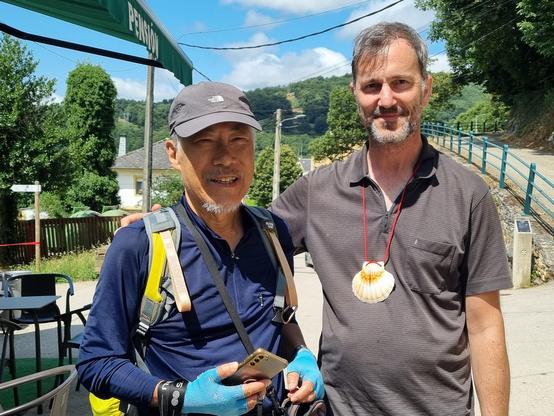 Mit dem 76jährigen Nam aus Südkorea,  der Philosophielehrer war