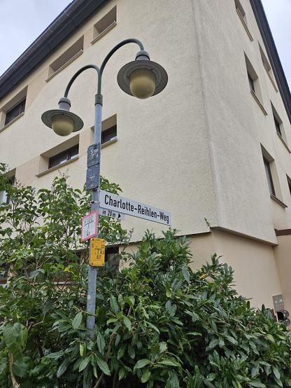 Straßenschild an der Rosenstr
